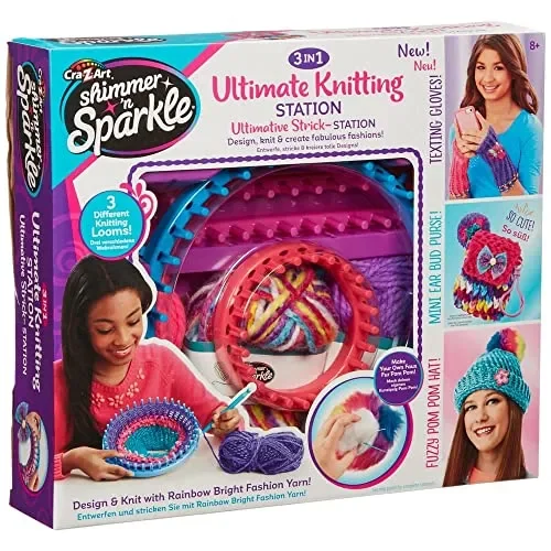 Shimmer ‘n Sparkle 3 in 1 Ultimate Knitting Station