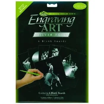 Silver 6-pk. Blank Boards 8×10