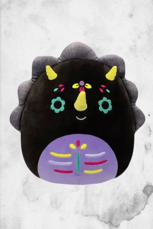 Squishmallow – Tetero the Triceratops – Day of the Dead