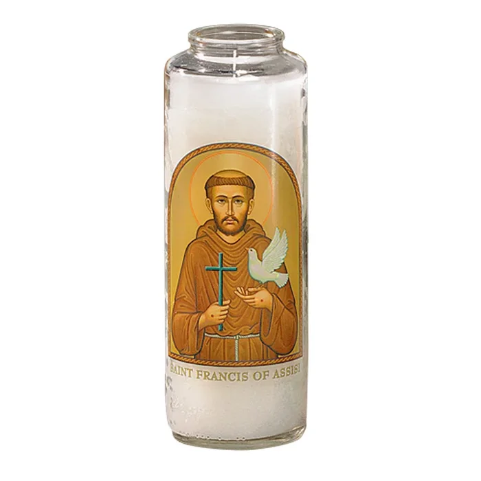St Francis of A 5 Day Candle