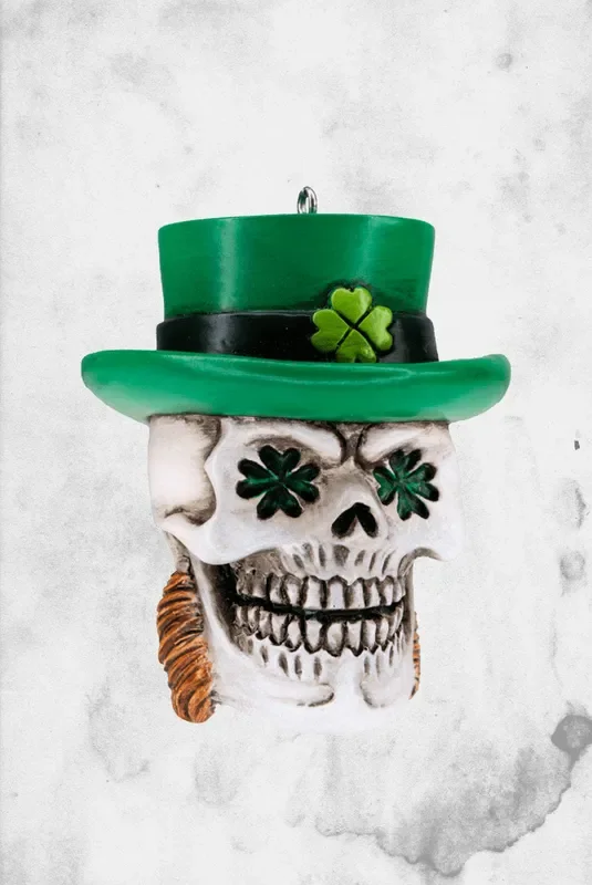 St. Patty’s Skull Ornament