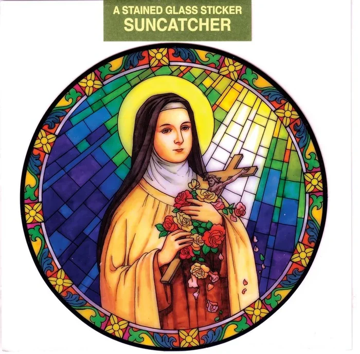 St. Theresa Static Sticker