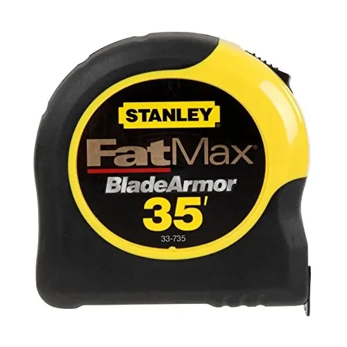 Stanley 33-735 Fatmax Tape Rule with Bladearmorâ„¢ Coating 1-1/4″ x 35′, 2.2″ x 7.1″ x 4.6″
