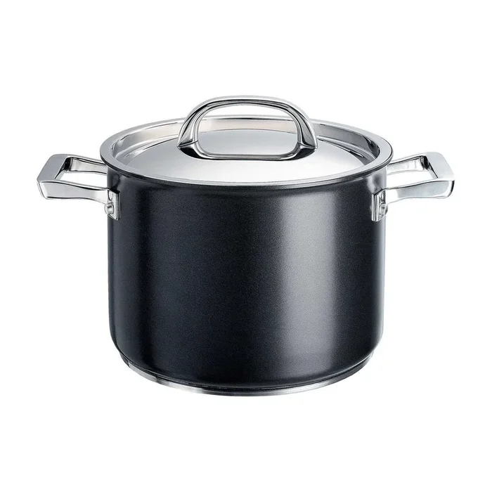Stockpot with Durable Lid Dishwasher Safe Cookware – 24 cm / 7.6 L