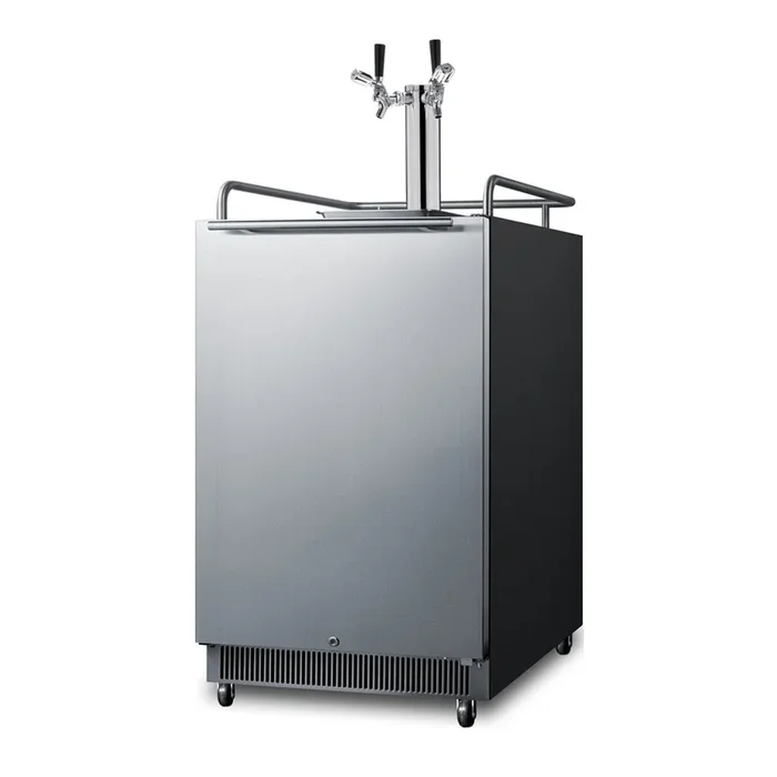 SUMMIT 24″ Wide Built-In Kegerator with TapLock