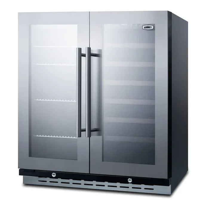 SUMMIT 30″ Wide Built-In Wine/Beverage Center (SWBV3067B)