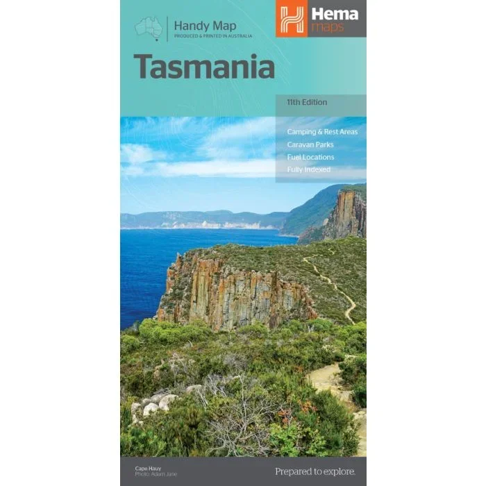 Tasmania, Australia | Hema Handy Map | 1:480,000