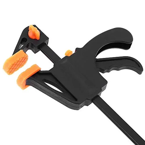 【The Best Deal】OriGlam F-Clamp Heavy Duty Clamp Set, 4 inch Quick Grip Woodworking Bar Clamp Clip Wood Carpenter Tool