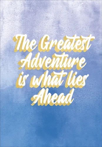 The Greatest Adventure Graduation Card – Caspari