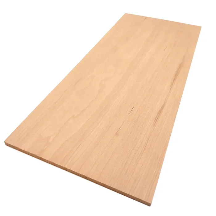 The Hardwood Edge Cherry Hardwood Planks – 2-Pack Cherry Craft Wood for Unfinished Wood Crafts – 1/4’’ (6mm) 100% Pure Hardwood – Laser Engraving