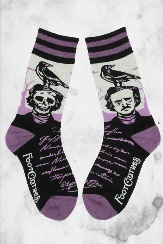 The Raven Poe Socks