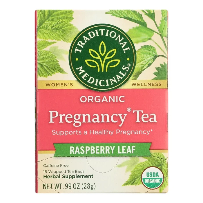 Traditional Medicinals Organic Pregnancy Tea – Caffeine Free – 16 Bags