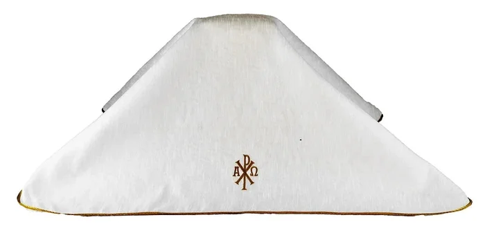 URN-C121 – Chi Ro Urn Cover With Piping
