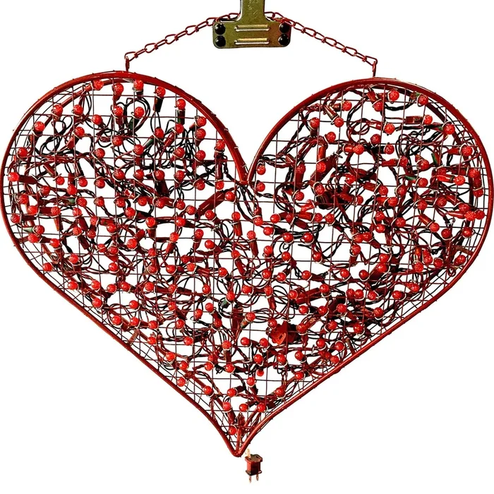 Valentine’s Day Hanging Red Heart