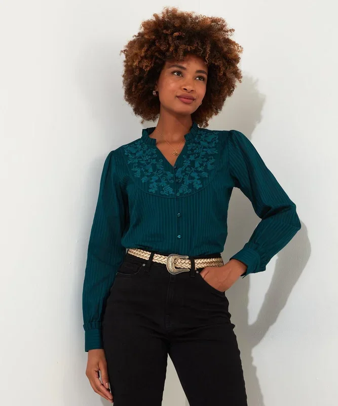 Vintage Embroidered Blouse
