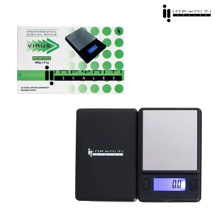 Virus; 500g X 0.1g, Pocket Scale