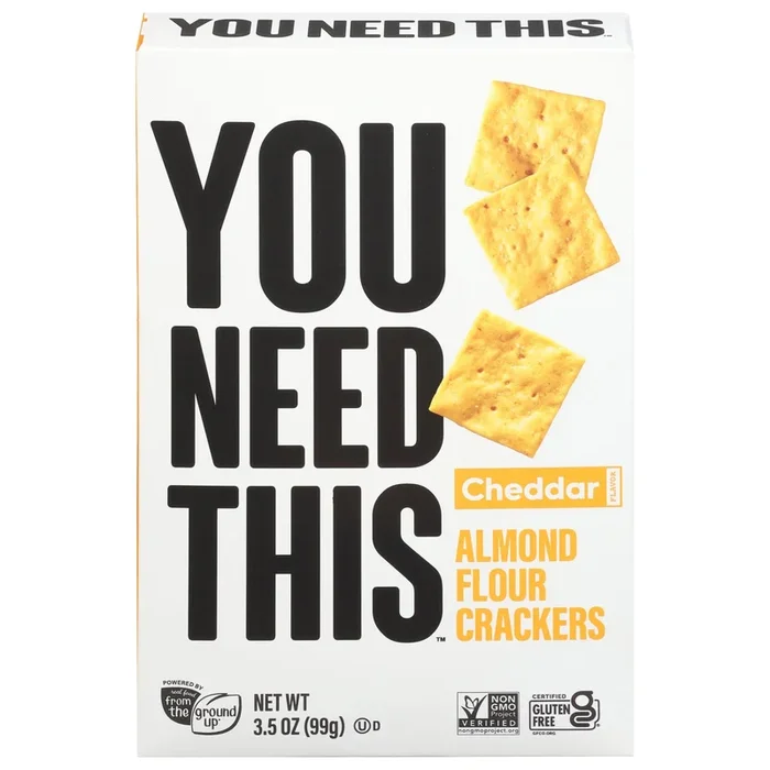 You Need This – Crckr Almnd Flr Cheddr – Cs Of 6-3.5 Oz