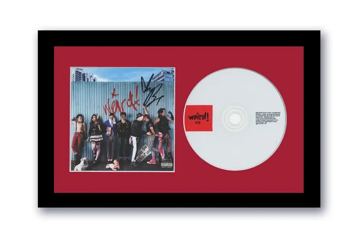 Yungblud Autographed Signed 7×12 Custom Framed CD Weird! ACOA
